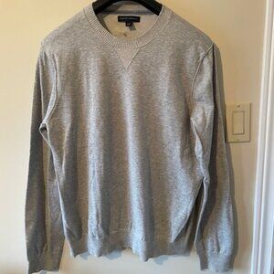 Banana Republic Crew Neck Grey Sweater Men Size L
